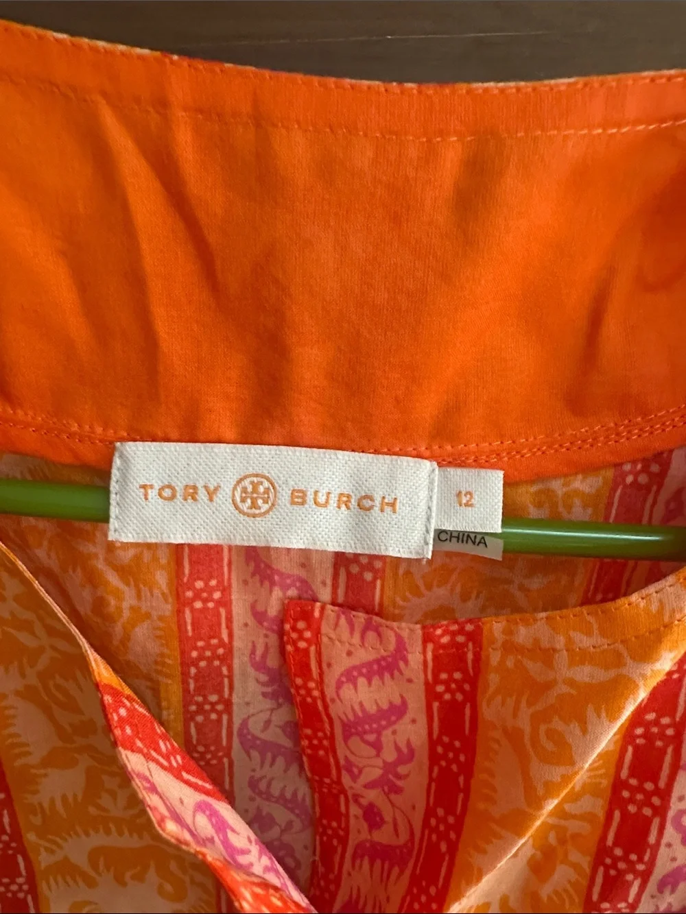 Tory Burch patterned top